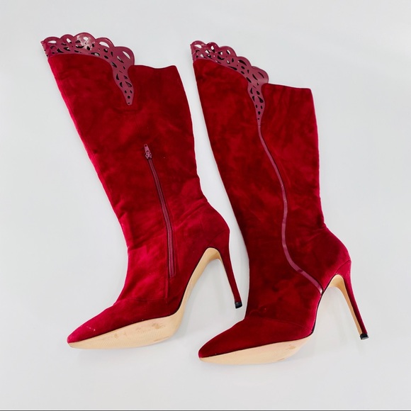 Shoes - SHOE DAZZLE - Madison High Boots JUI01